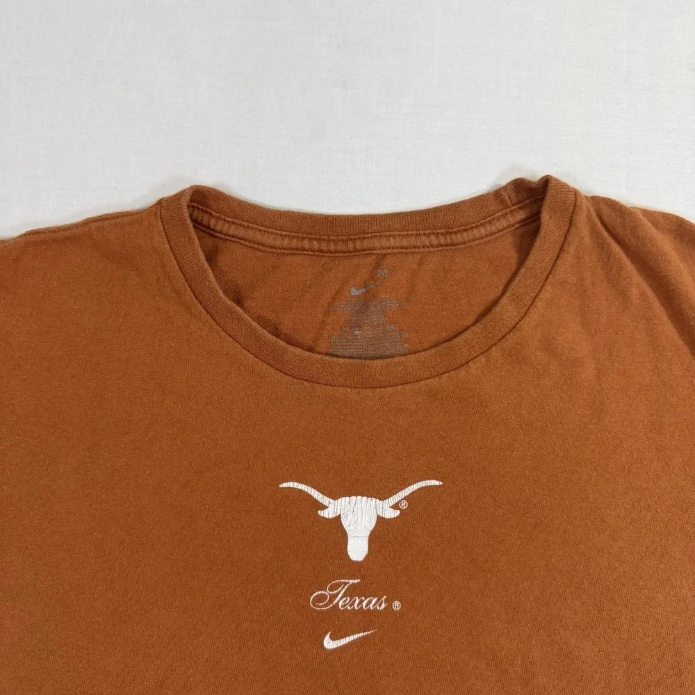 Nike Texas Longhorn Burnt Orange Women's T Shirt Size Medium